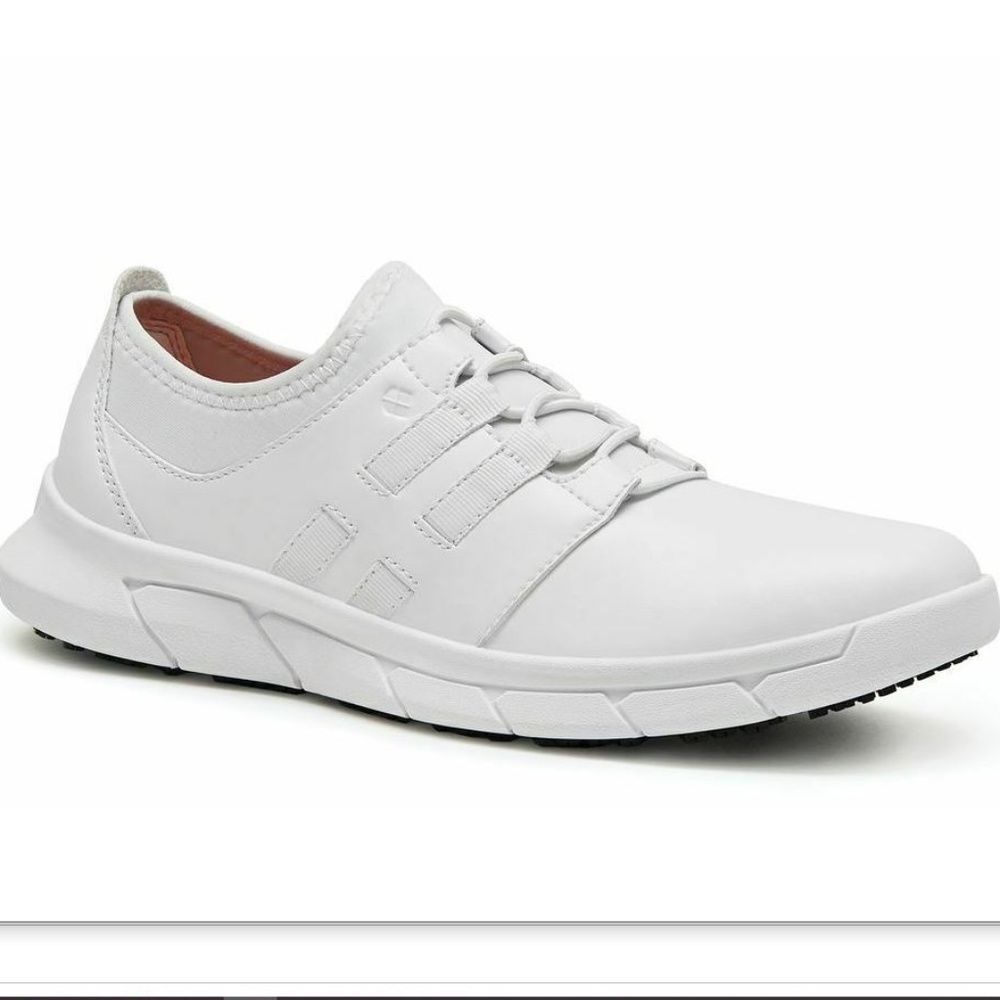Shoes for Crews Women's White Karina No Slip - Picture 1 of 6